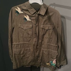 Johnny was drawstring jacket